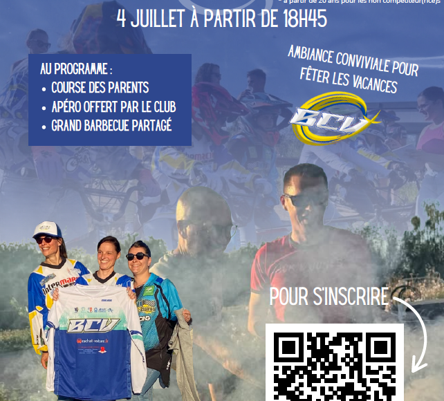 Fête du club et course des parents